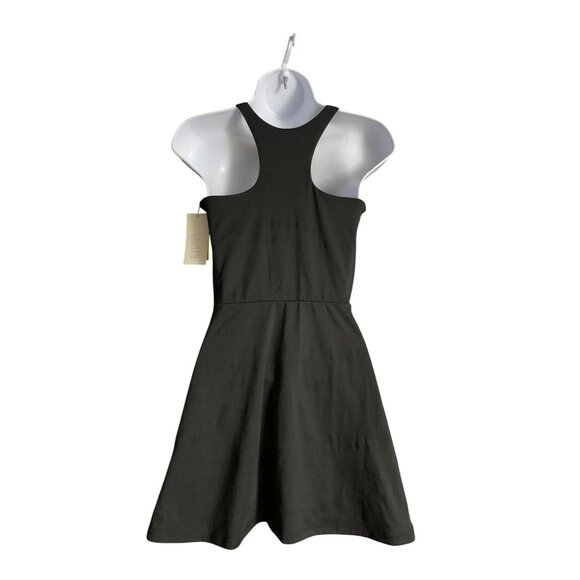 All In Motion Womens Black Activewear Knit Halter Dress Built-In Short Size XS - Picture 8 of 15